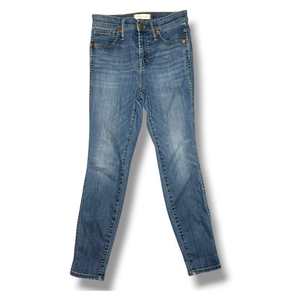 Madewell 10” High-Rise Skinny Jeans – Size 26 Petite - Picture 2 of 5